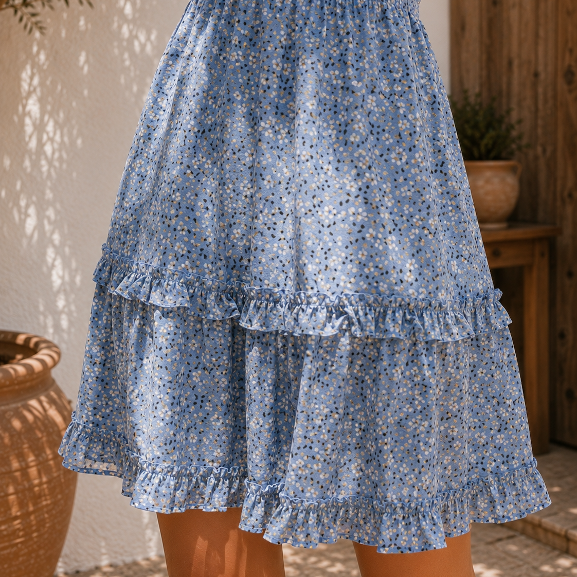 Vestido 1 - Celeste