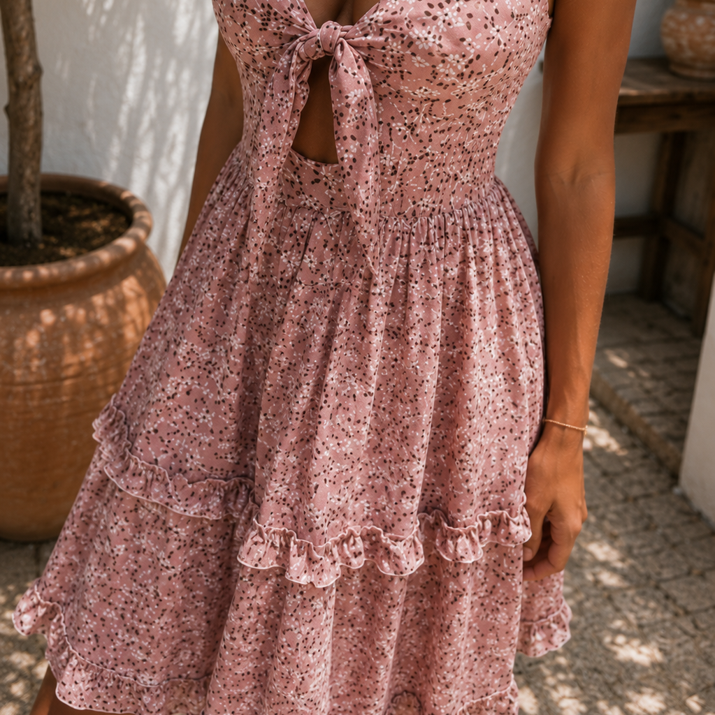 Vestido 1 - Rosa