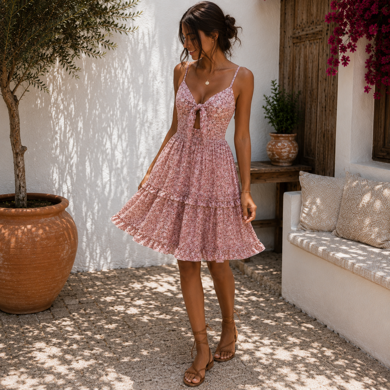 Vestido 1 - Rosa